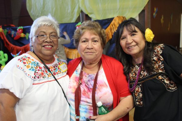 senior ladies at HACA event in East Austin